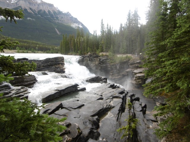 De Athabasca Falls
